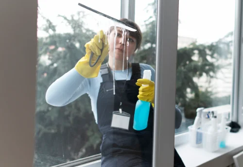 Nettoyage de vitres intérieures et extérieures à Gueugnon